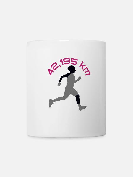 Marathon - Tasse - Weiß