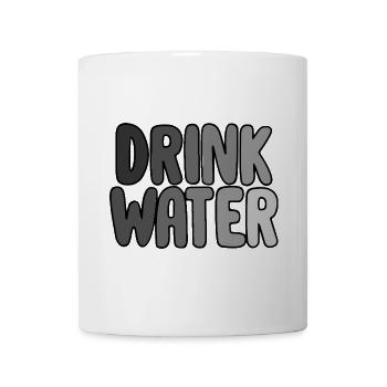 Drink water - Mug - white - Front