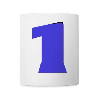1. 1 JAHR. 1. JAHRESTAG. 1 JAHR GEBURTSTAG - Tasse - Weiß - Vorne
