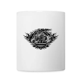 Tractor Pulling Logo - Mug - white - Front