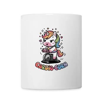 Cardio-corn - Mug - white - Front