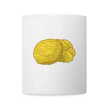 Knusprige Kartoffelchips Filmabend - Tasse - Weiß - Vorne