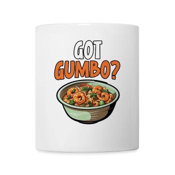 Gumbo-Liebhaber Foodie Louisiana Essen Cajun-Küche - Tasse - Weiß - Vorne