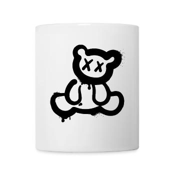 Grafitti Teddy Bear - Mug - white - Front