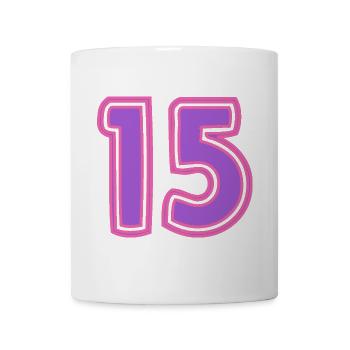 15. 15 YEARS. 15th ANNIVERSARY. 15 YEAR ANNIVERSARY. - Mug - white - Front