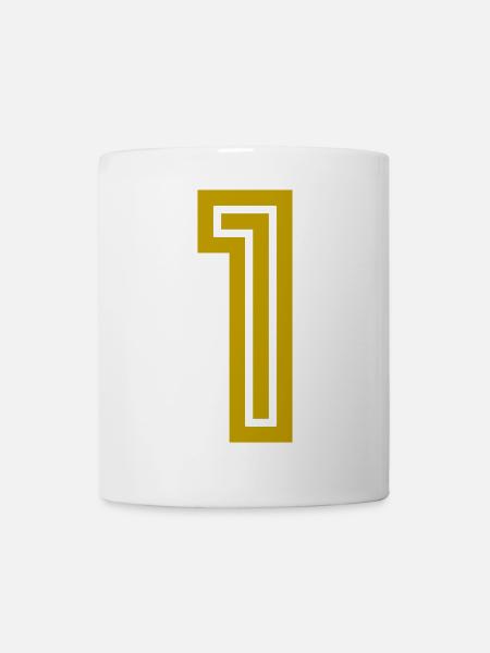 1. 1 JAHR. 1. JAHRESTAG. 1 JAHR GEBURTSTAG - Tasse - Weiß