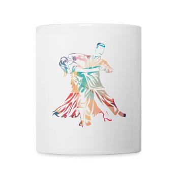Beschwingter Foxtrott Tanzabend - Tasse - Weiß - Vorne