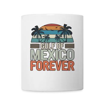 Golf von Mexiko Ozeanisches Becken Touristenattraktion Reisen - Tasse - Weiß - Vorne