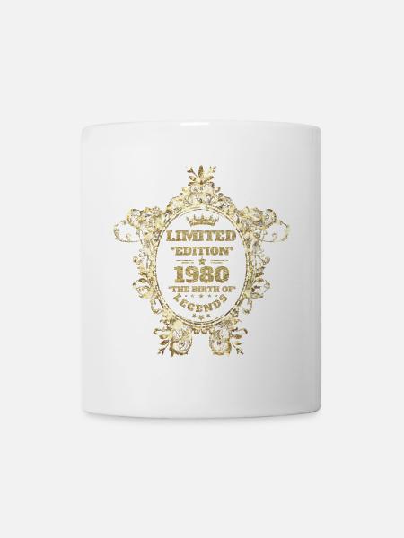 1980 - Tasse - Weiß