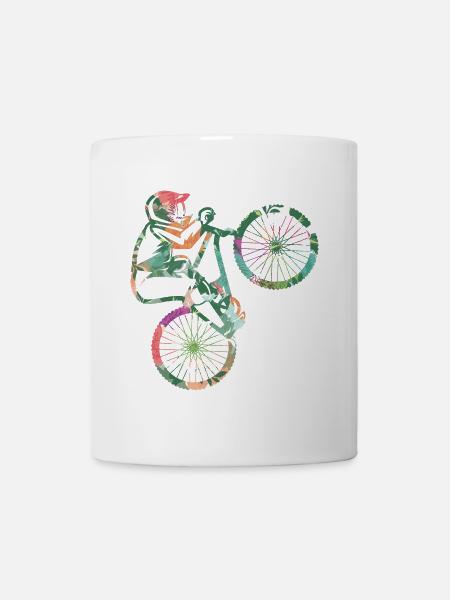 Mountain Bike Fahrrad Mädchen Mountainbike - Tasse - Weiß