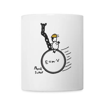 Physik Schof - Tasse - Weiß - Vorne