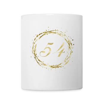 54 - Tasse - Weiß - Vorne
