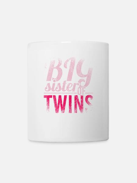 Big Sister Of Twins - Tasse - Weiß