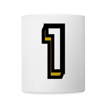 1. 1 JAHR. 1. JAHRESTAG. 1 JAHR GEBURTSTAG - Tasse - Weiß - Vorne