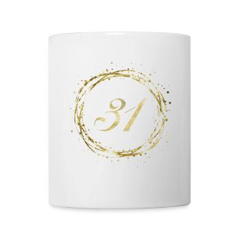 31 - Tasse - Weiß - Vorne