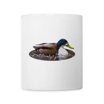 just lovely just cute - Tasse - Weiß - Vorne