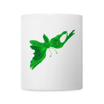 GreenLightButterfly Fantasy - Tasse - Weiß - Vorne