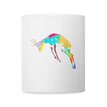 Spritzige Gazelle Steppenbewohner - Tasse - Weiß - Vorne