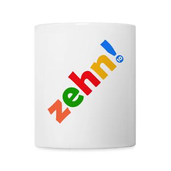 ZEHN 10 JAHRE 10. GEBURTSTAG - Tasse - Weiß - Vorne