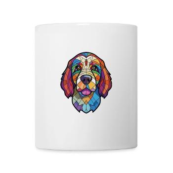 Cao De Castro Laboreiro Hunderasse Aquarellglas - Tasse - Weiß - Vorne