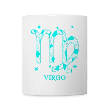 Jungfrau Sternzeichen - Tasse - Weiß - Vorne