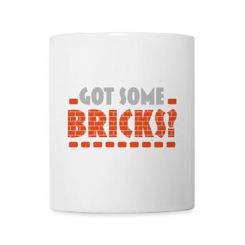 Ich habe einige Ziegelsteine Maurer Beruf Maurer - Tasse - Weiß - Vorne