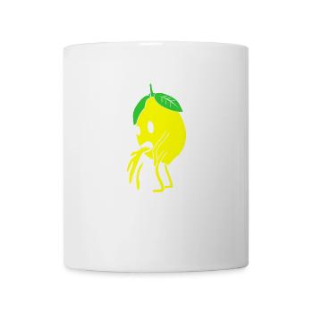 Zitrone Zitronenmotiv Citron Limonette Limone - Tasse - Weiß - Vorne