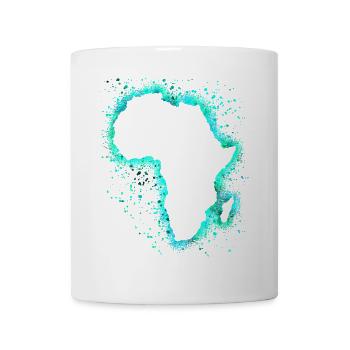 Afrika - Tasse - Weiß - Vorne