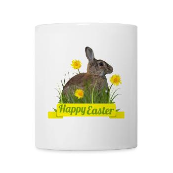 Happy Easter rabbit cony - Tasse - Weiß - Vorne
