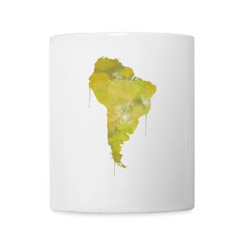 Südamerika - Tasse - Weiß - Vorne