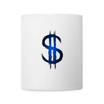 Dollarzeichen Dollar Geld Symbol - Tasse - Weiß - Vorne