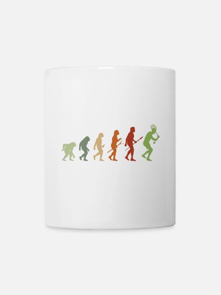 Tennis Evolution - Tasse - Weiß