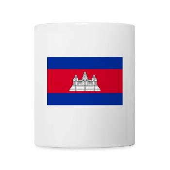 Kambodscha - Tasse - Weiß - Vorne