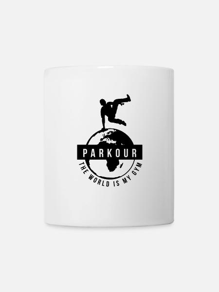 Furchtloser Parkour Stadtakrobat - Tasse - Weiß