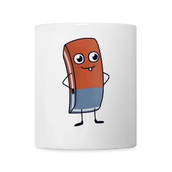 Bürogummi - Tasse - Weiß - Vorne