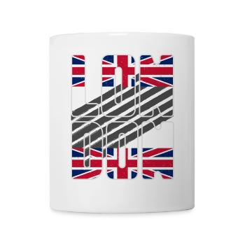 London England Vereinigtes Königreich Reise - Tasse - Weiß - Vorne