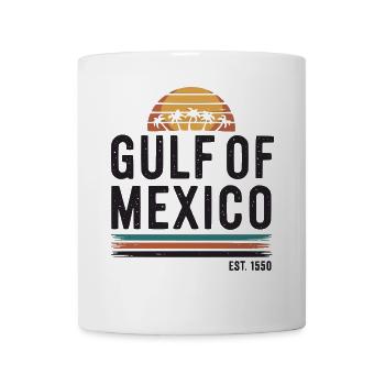 Golf von Mexiko Ozeanisches Becken Touristenattraktion Reisen - Tasse - Weiß - Vorne