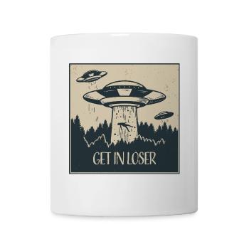 Außerirdischer Ufo Lustig Weltraum Geschenk - Tasse - Weiß - Vorne