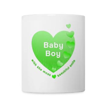 Baby Boy - Tasse - Weiß - Vorne