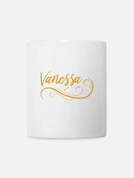 Vanessa - Tasse - Weiß