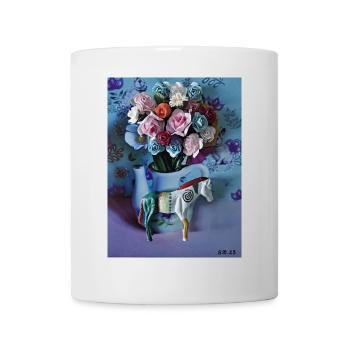 Bunter Pony - Tasse - Weiß - Vorne