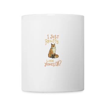 Fuchs Tier Wald - Tasse - Weiß - Vorne
