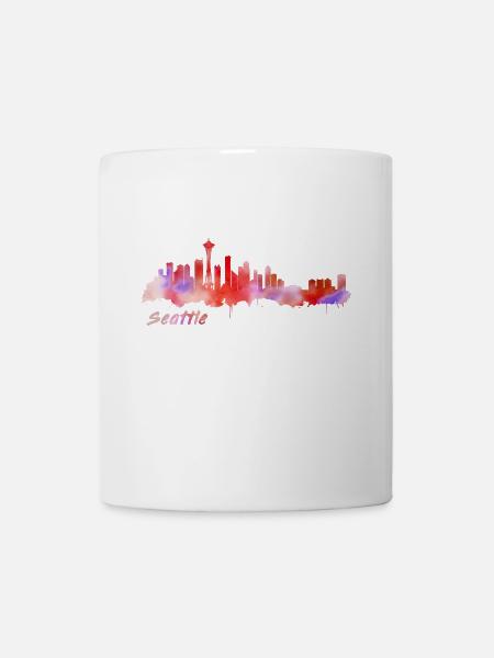 Seattle - Tasse - Weiß