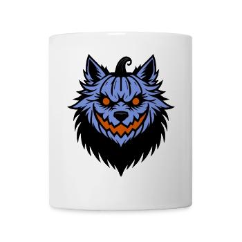 Der Werwolf-Kürbis-Hybrid - Tasse - Weiß - Vorne
