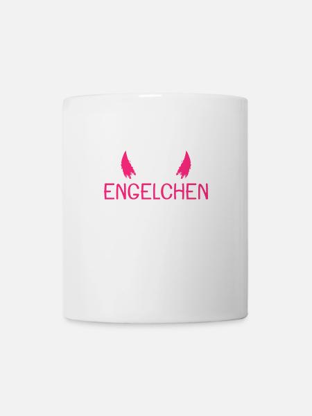 Engel Kostüm Karneval Geschenk - Tasse - Weiß
