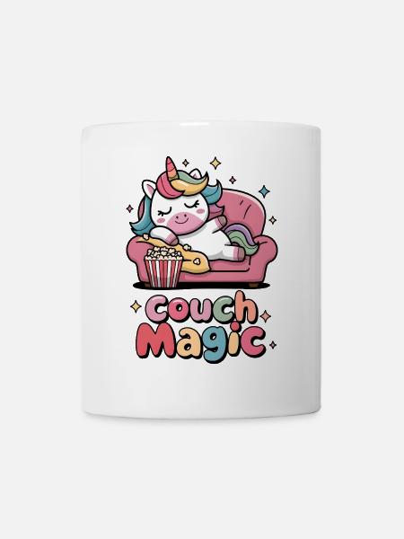 Couch-Magie - Tasse - Weiß