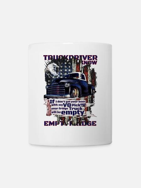 V8 Truck Beer Patriot - Tasse - Weiß