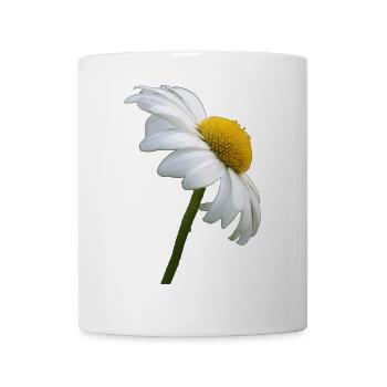 Margerite Gänseblume - Tasse - Weiß - Vorne