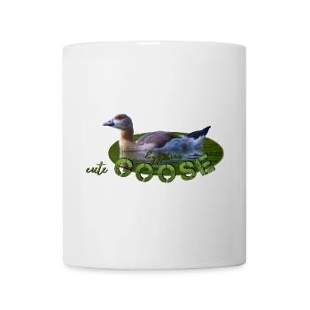 Nilgans Küken Vogel Gans - Tasse - Weiß - Vorne