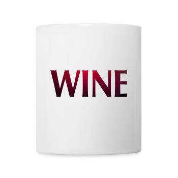 WINE - Tasse - Weiß - Vorne